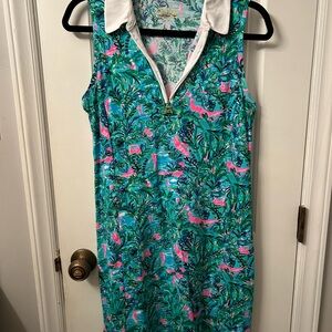Lilly Pulitzer Silvia Zip Golf Romper Dress